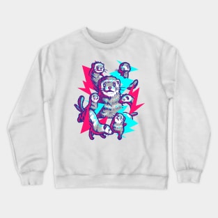 Curious Ferrets Crewneck Sweatshirt